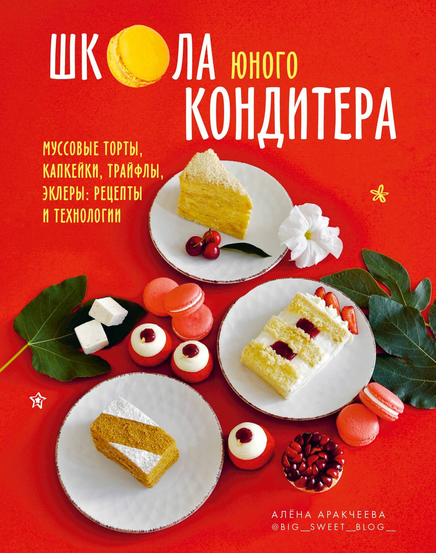 Школа юного кондитера. Муссовые торты, капкейки, трайфлы, эклеры. Рецепты и технологии