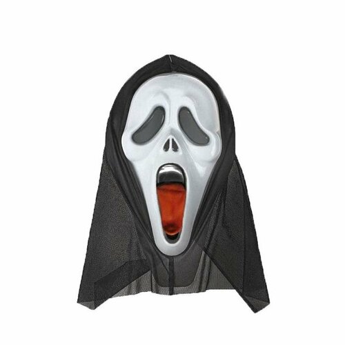Карнавальная маска «Крик», с языком карнавальная маска крик с языком