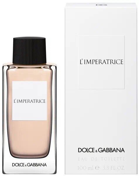 DOLCE & GABBANA туалетная вода 3 L'Imperatrice, 100 мл