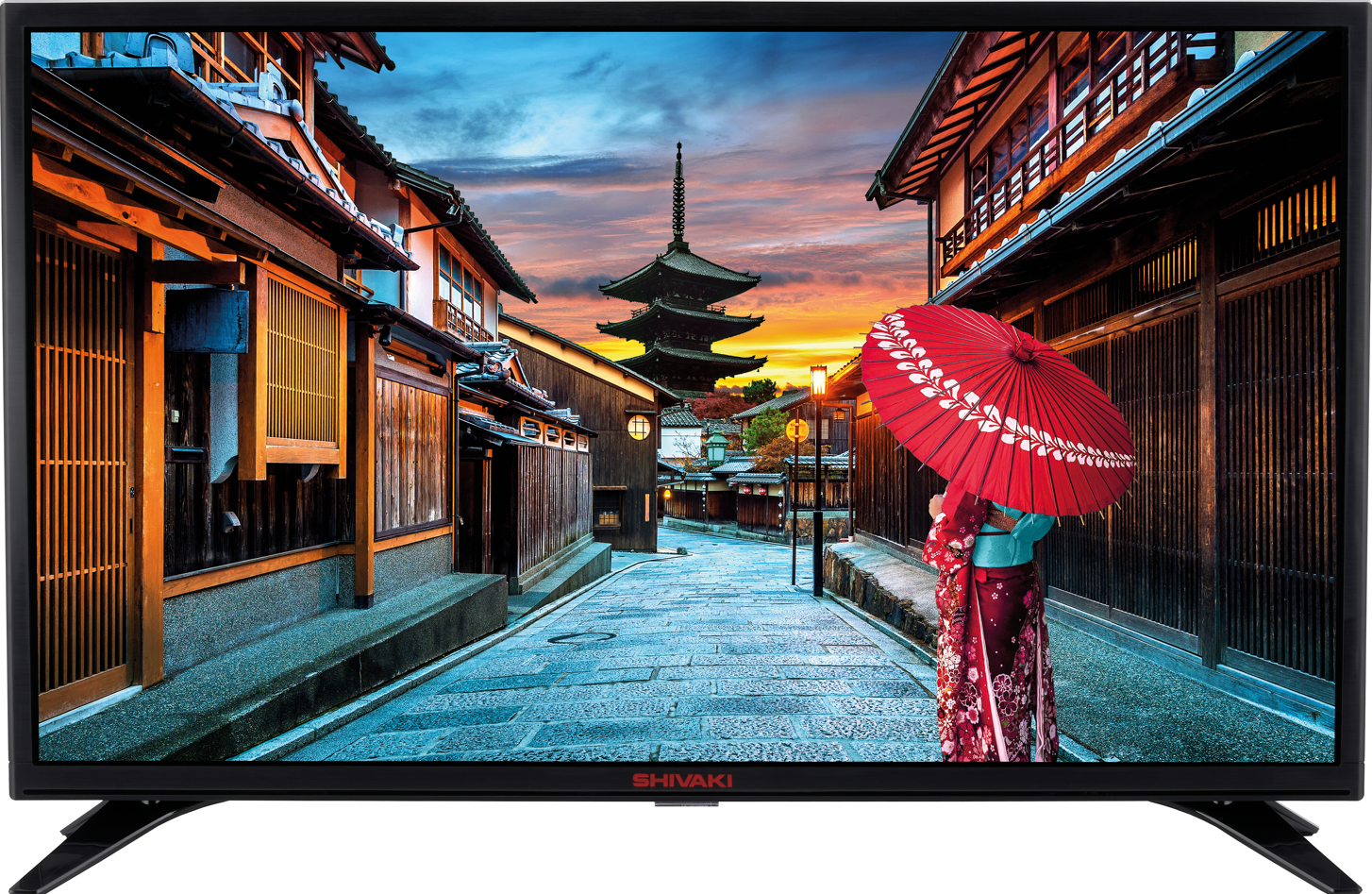 Телевизор SHIVAKI S43KF5500 43' Full HD, HDR10, BT 5.0, Wi-Fi 2.4-5 ГГц, черный