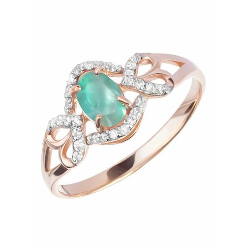 Перстень PAVLOVA jewelry, серебро, 925 проба, размер 17.5