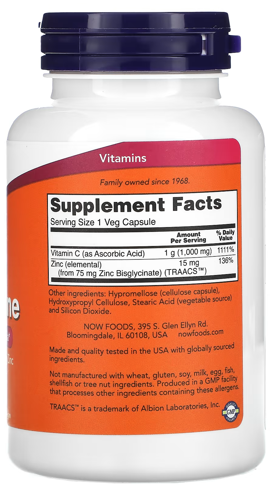 Картинки C-1000 Zinc Immune, 90 шт.