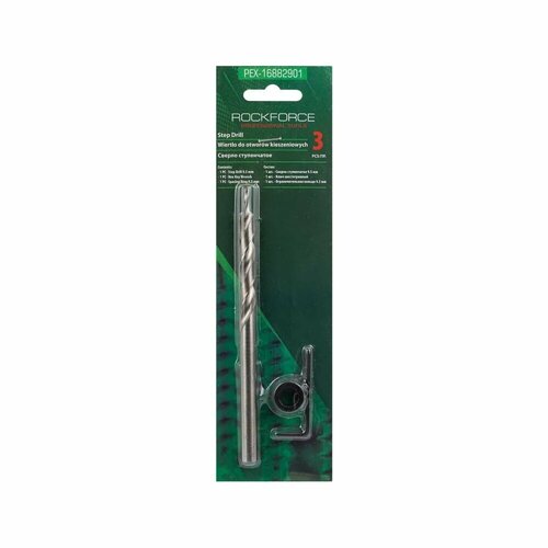 фото Сверло ступенчатое по дереву rockforce rf-pex-16882901(58923)