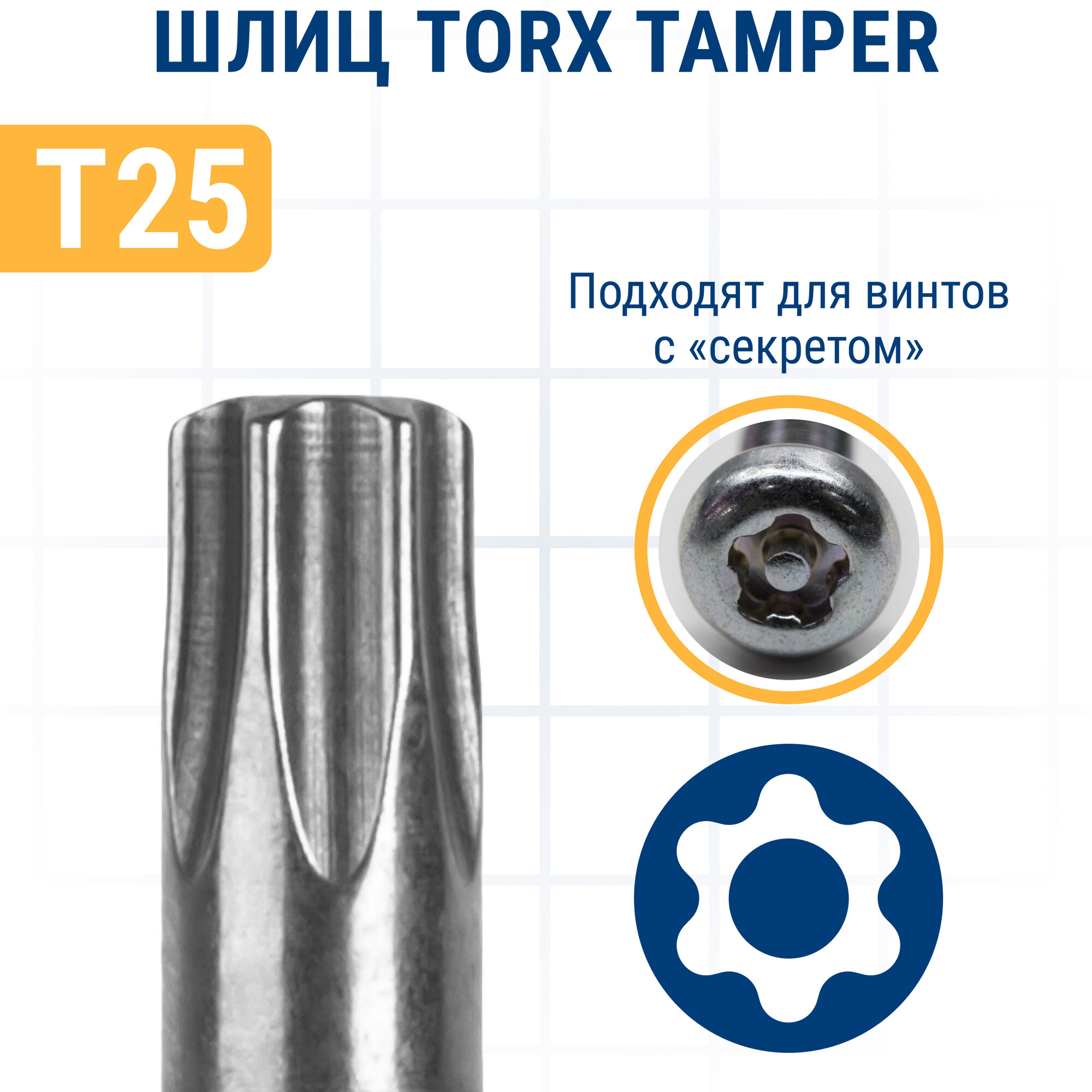 бита ПРАКТИКА Torx 25х50мм 2шт - фото №2