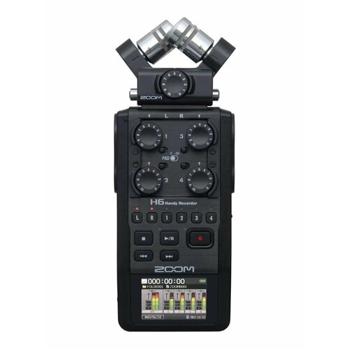 H6-BLK Ручной рекордер-портастудия черный