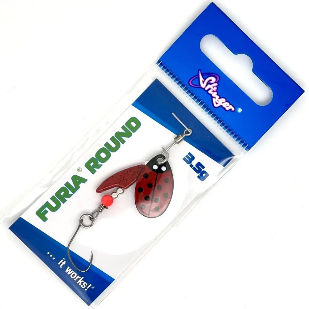 Блесна Stinger Furia Round #1 3,5гр #RL Для ловли форели — фото 1