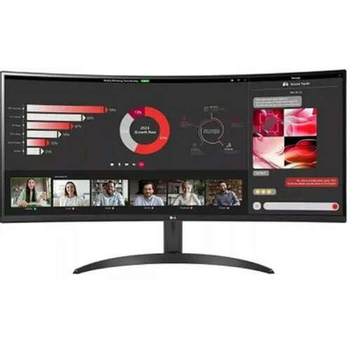 Монитор LCD LG 34 34WR50QK-B UltraWide VA 3440x1440 Curved 100Hz 2xHDMI DisplayPort 35700₽