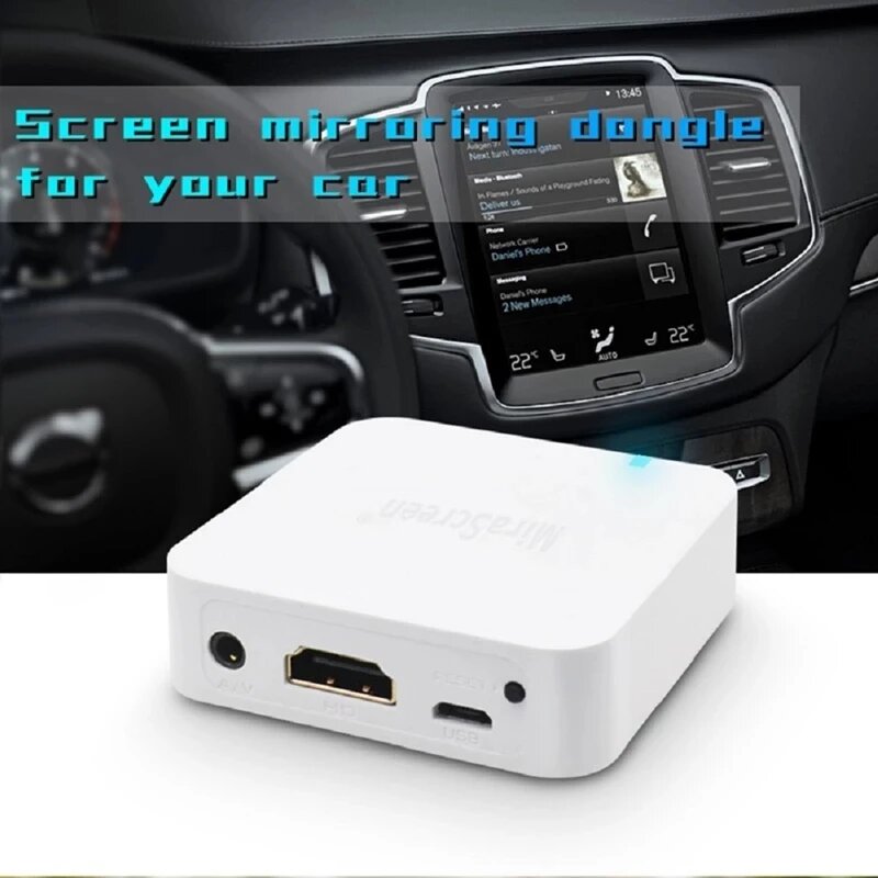 MiraScreen TV Stick HDMI-совместимый автомобильный Anycast Miracast DLNA Airplay WiFi Дисплей приемник Ключ Поддержка Windows Andriod TVSX7 — фото 1
