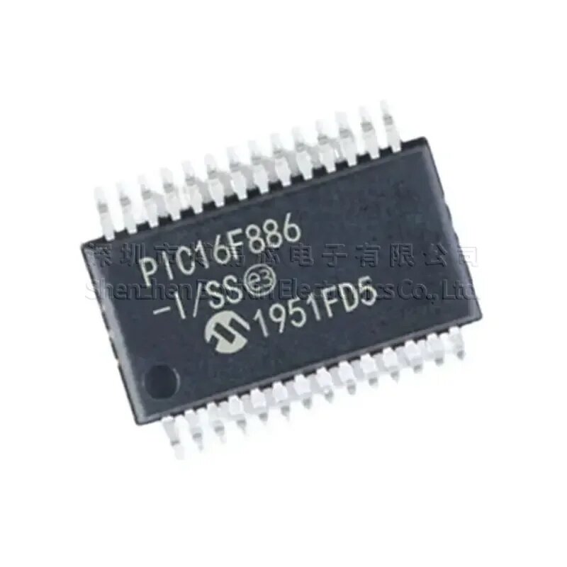 PIC16F883 PIC16F882 PIC16F876A PIC16F886T PIC16F882 PIC16F872 PIC16F883T PIC16F886-I /SS plastic protective case, PIC16F886-I SS — фото 1