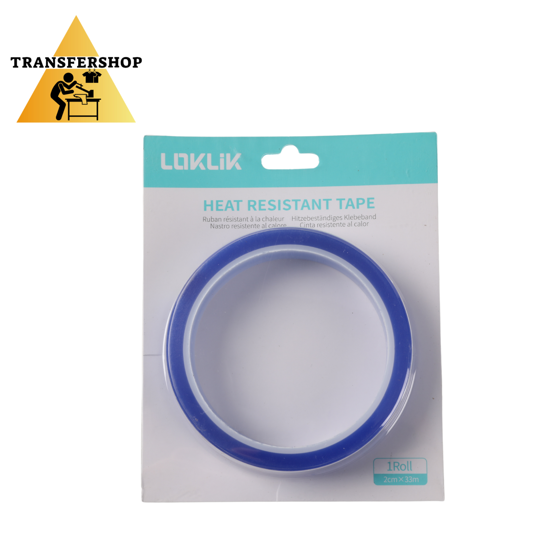 Термоскотч синий 2см x 33м LOKLiK