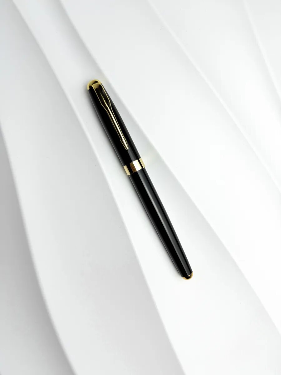 Ручка металлическая Marseille & Co "Marseille & Co", роллер, синие чернила, в подарочном кейсе — фото 1