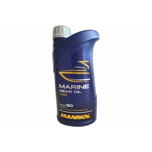 MANNOL 78221 MANNOL 7822 Масло трансмиссионное минеральное универсальное всесезонное Mannol Marine Gear Oil SAE 90 1л 1100₽