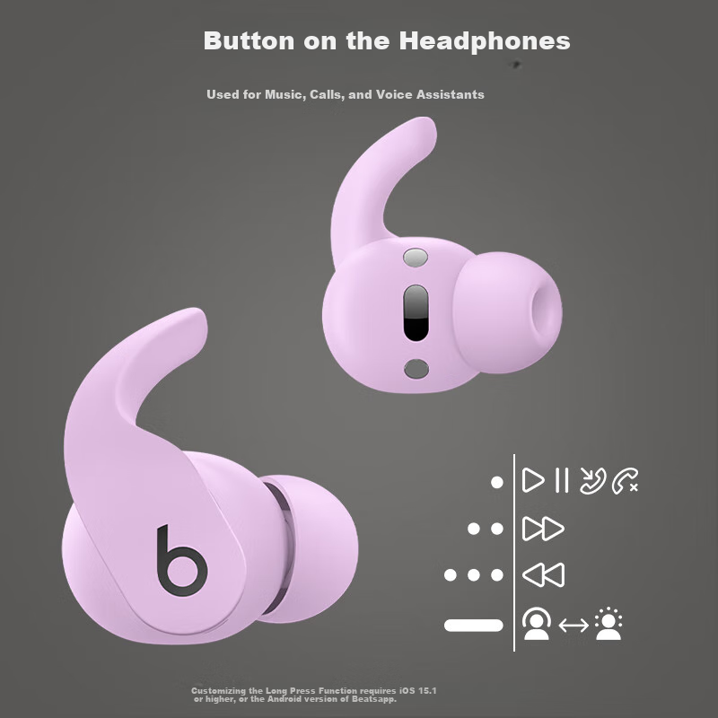 Наушники Beats Fit Pro True Wireless Noise Cancelling Earbuds Sport беспроводные, фиолетовый