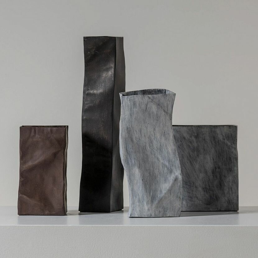 Antonio Sciortino Tide 04 Rust Ваза — фото 1