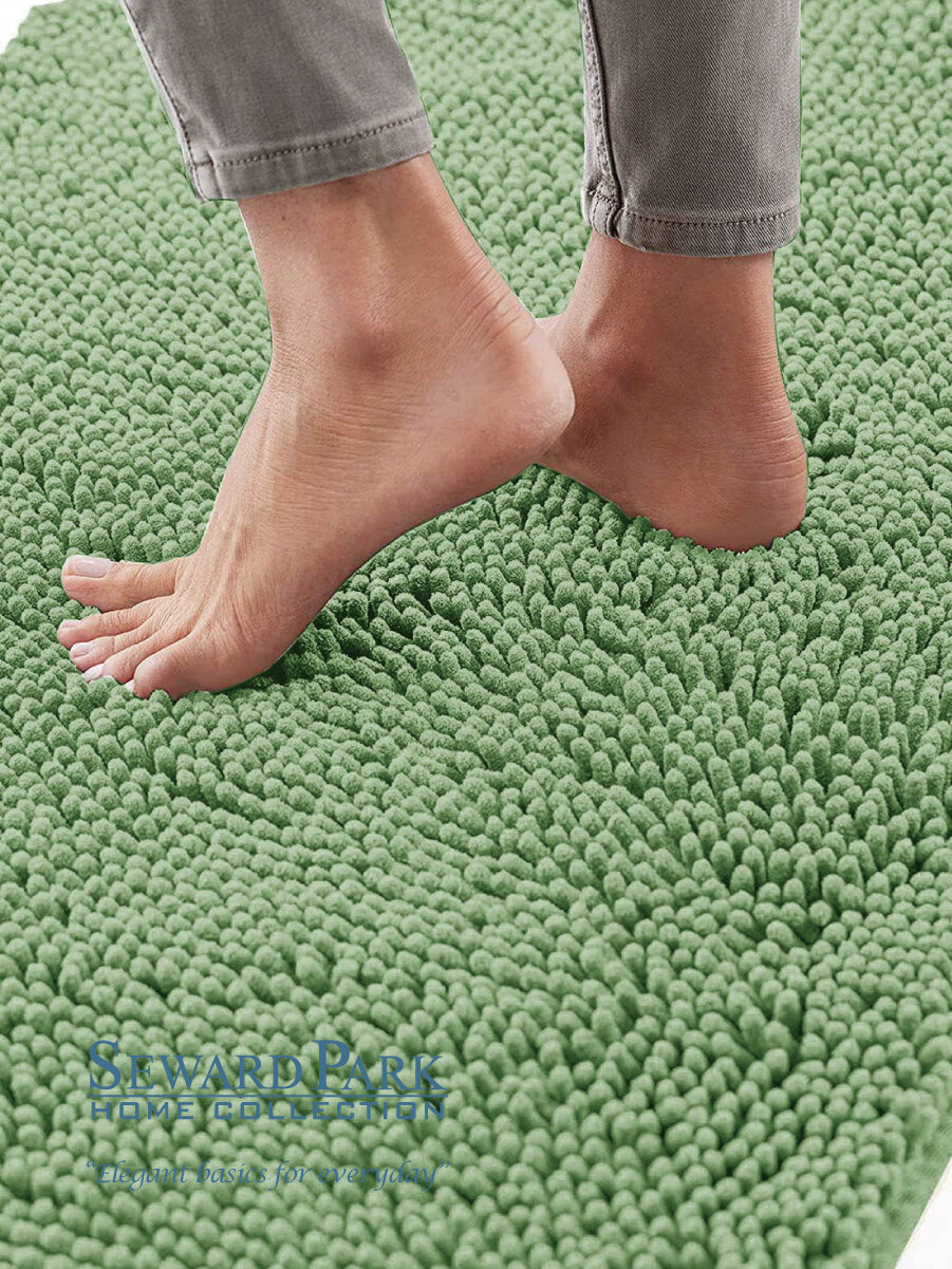 Коврик Seward Park Home Collection 70x120 для ванной и туалета нескользящая основа