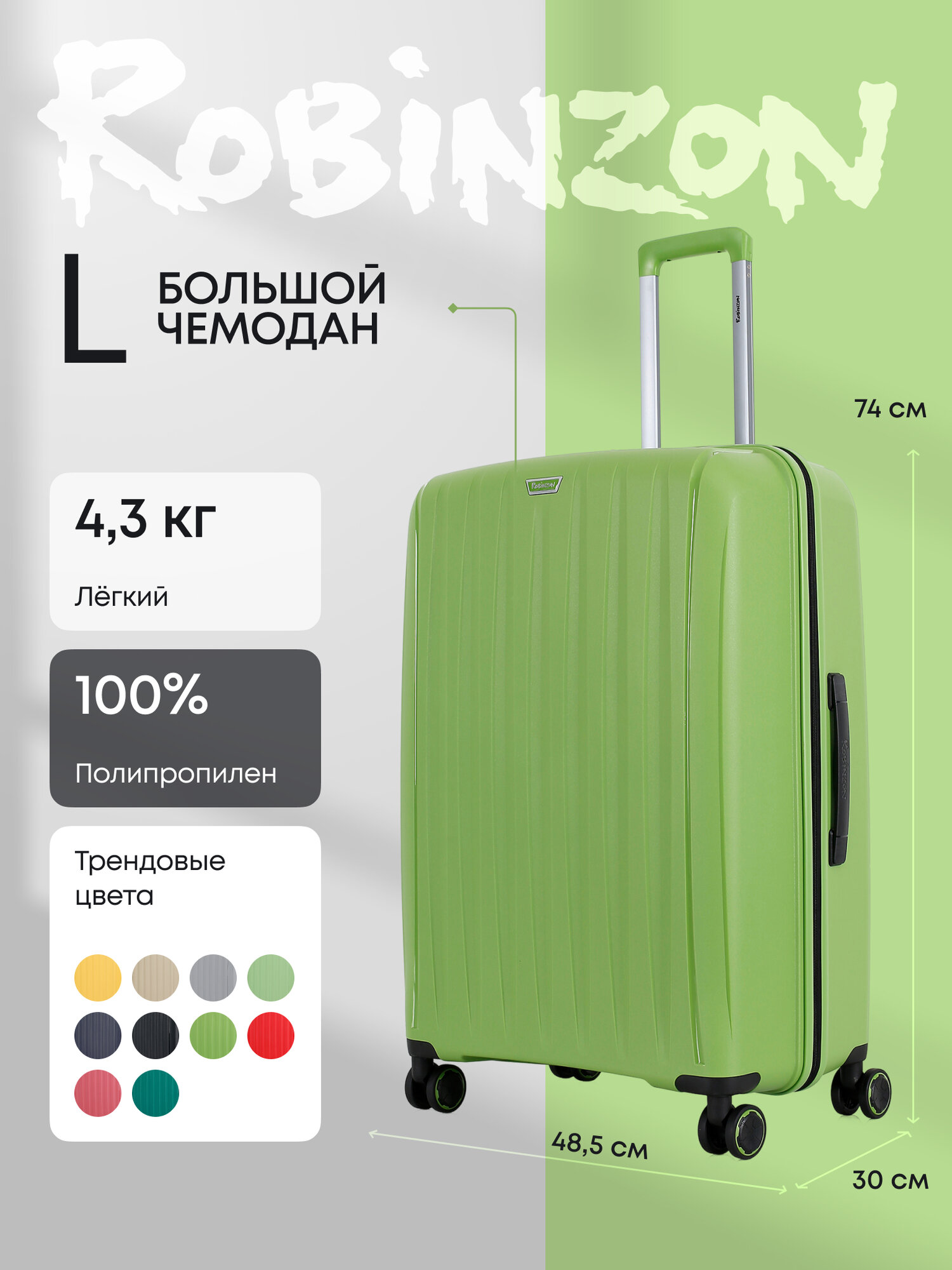 Чемодан Robinzon 