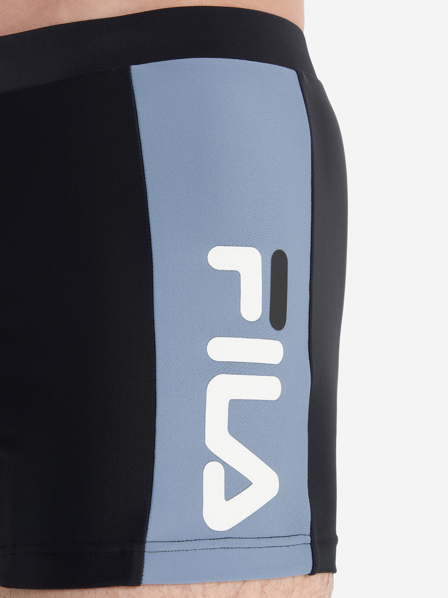 Плавки Fila, размер 50, черный/голубой — фото 1