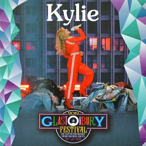 KYLIE MINOGUE - LIVE AT GLASTONBURY Festival England 2019 Kylie Summer Tour CD+DVD (аудио + видео диск Digisleeve концерт)