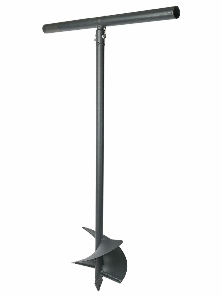 Бур-шнек Веселый Мастер УБШ-200 для бурения сталь 20 см длина 96 см Россия