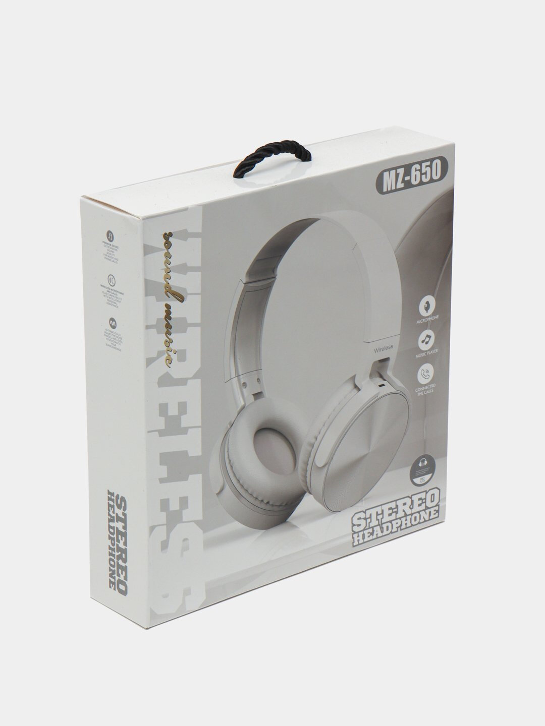 Беспроводные наушники Bluetooth MZ-650, полноразмерные, с микрофоном, PUBG - Белый