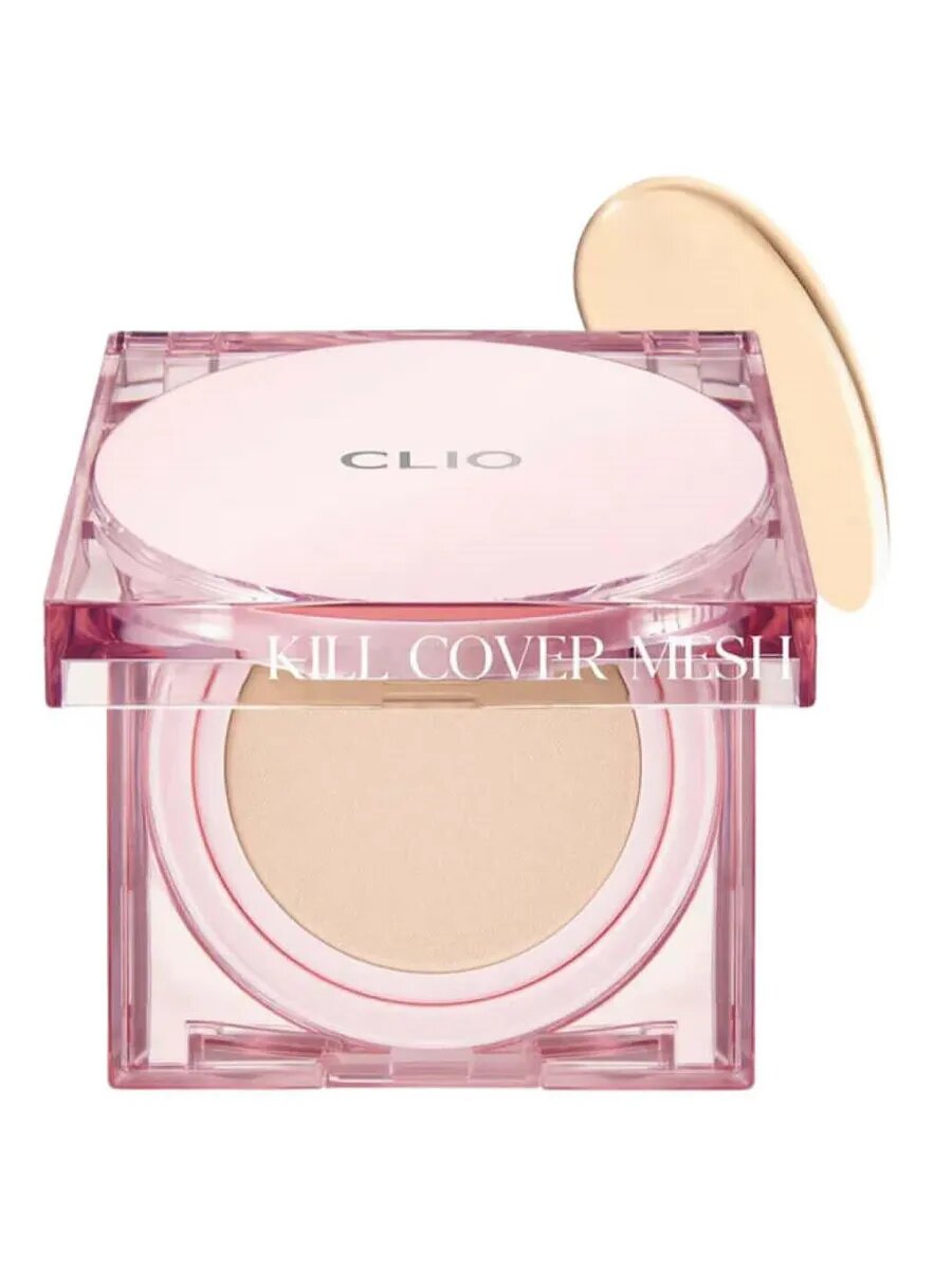 Кушон Clio Kill Cover, SPF 50, увлажняющий, для всех типов кожи — фото 1