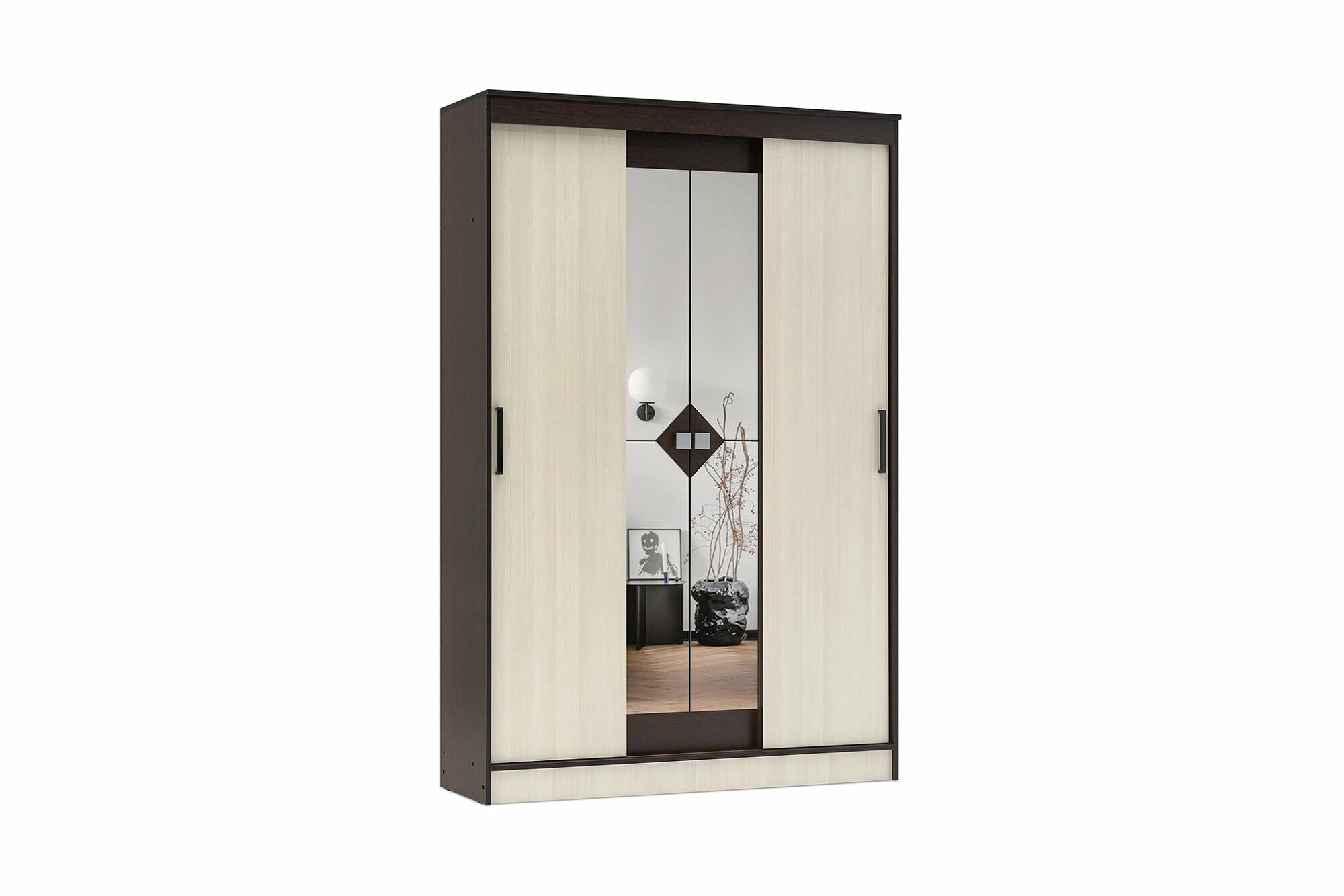 Шкаф-купе Агат венге / лоредо