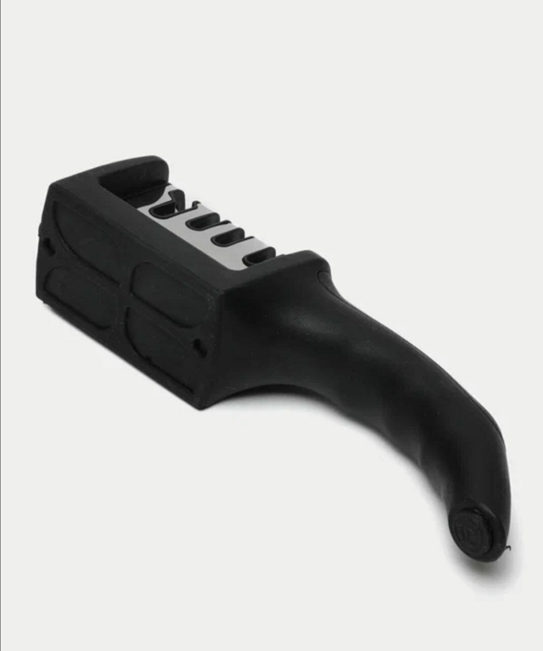 Точилка для ножей 21.5 * 6 * 5 см, 3-х размерная, черная