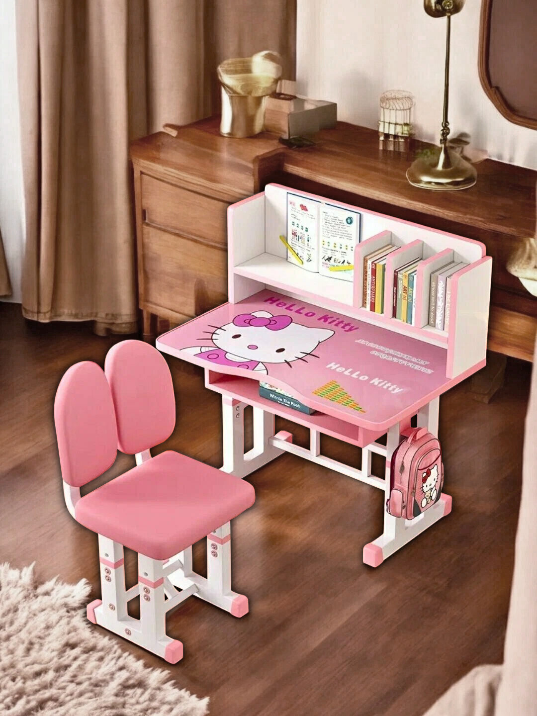 Детский стол и стул, комплект складной, мебель для детей до 7 лет