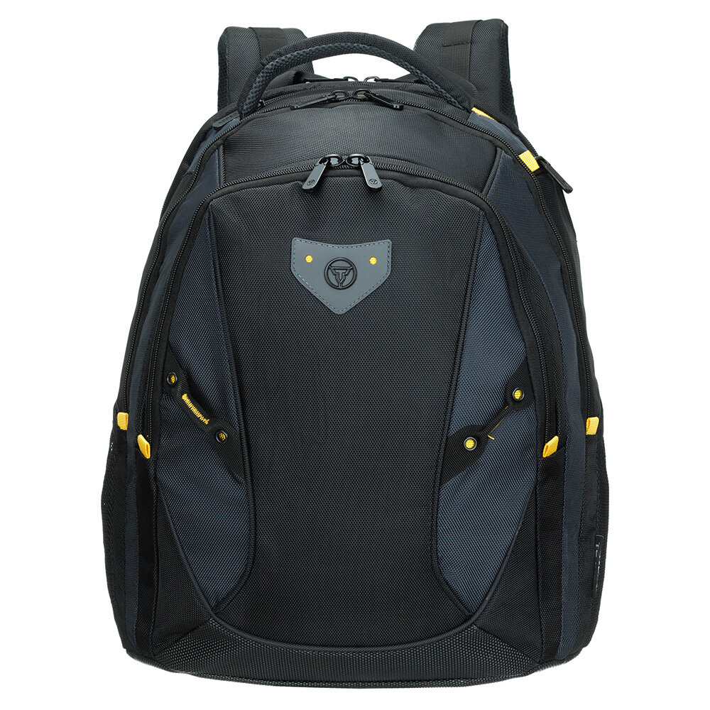 Рюкзак TORBER Forgrad с отделением для ноутбука 15.6", чёрный/серый, полиэстер, 35,5 х 23 х 45 см, T0761