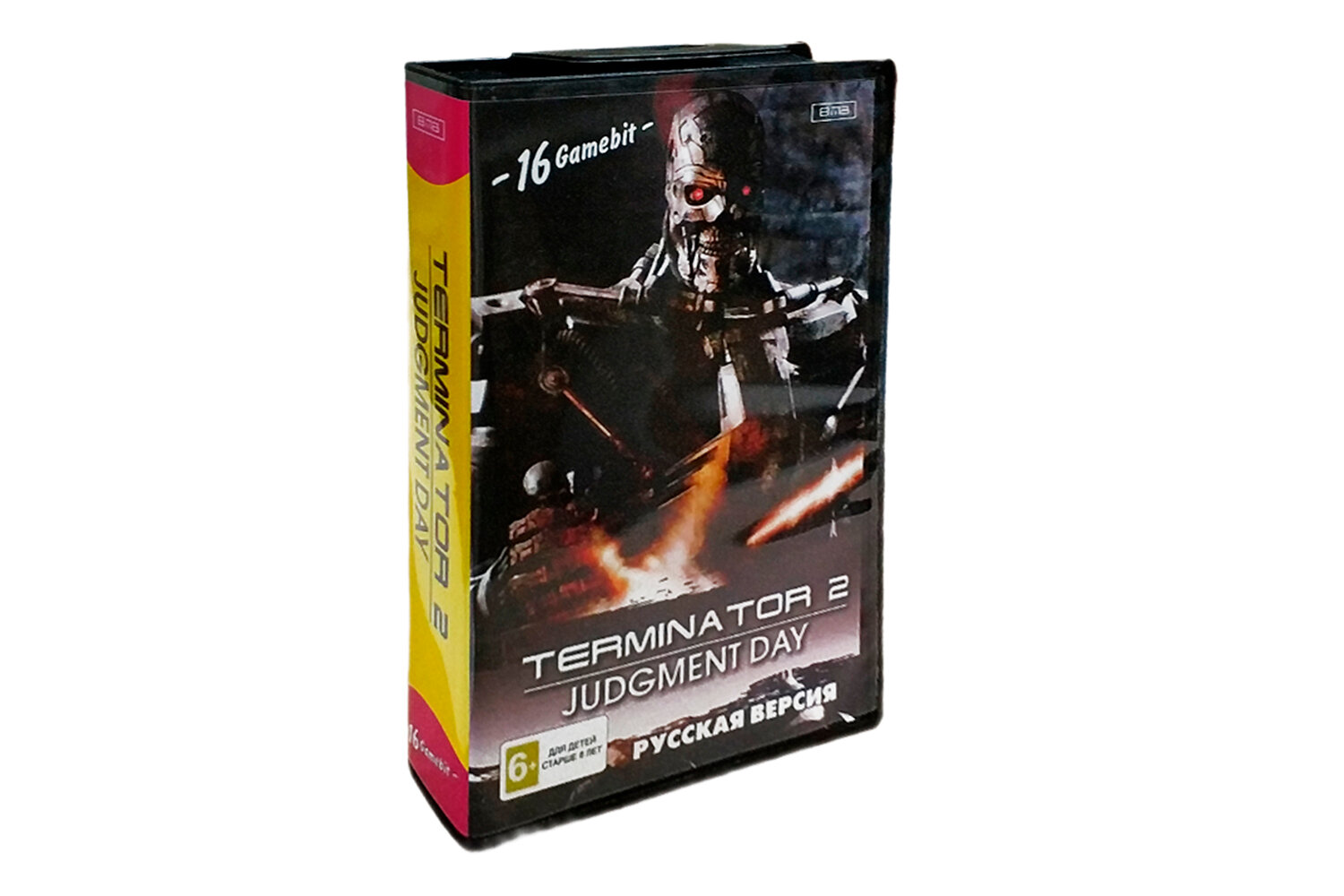 Картридж 16 бит одноигровый TERMINATOR 2: JUDGMENT DAY (Русская версия) 8Мб