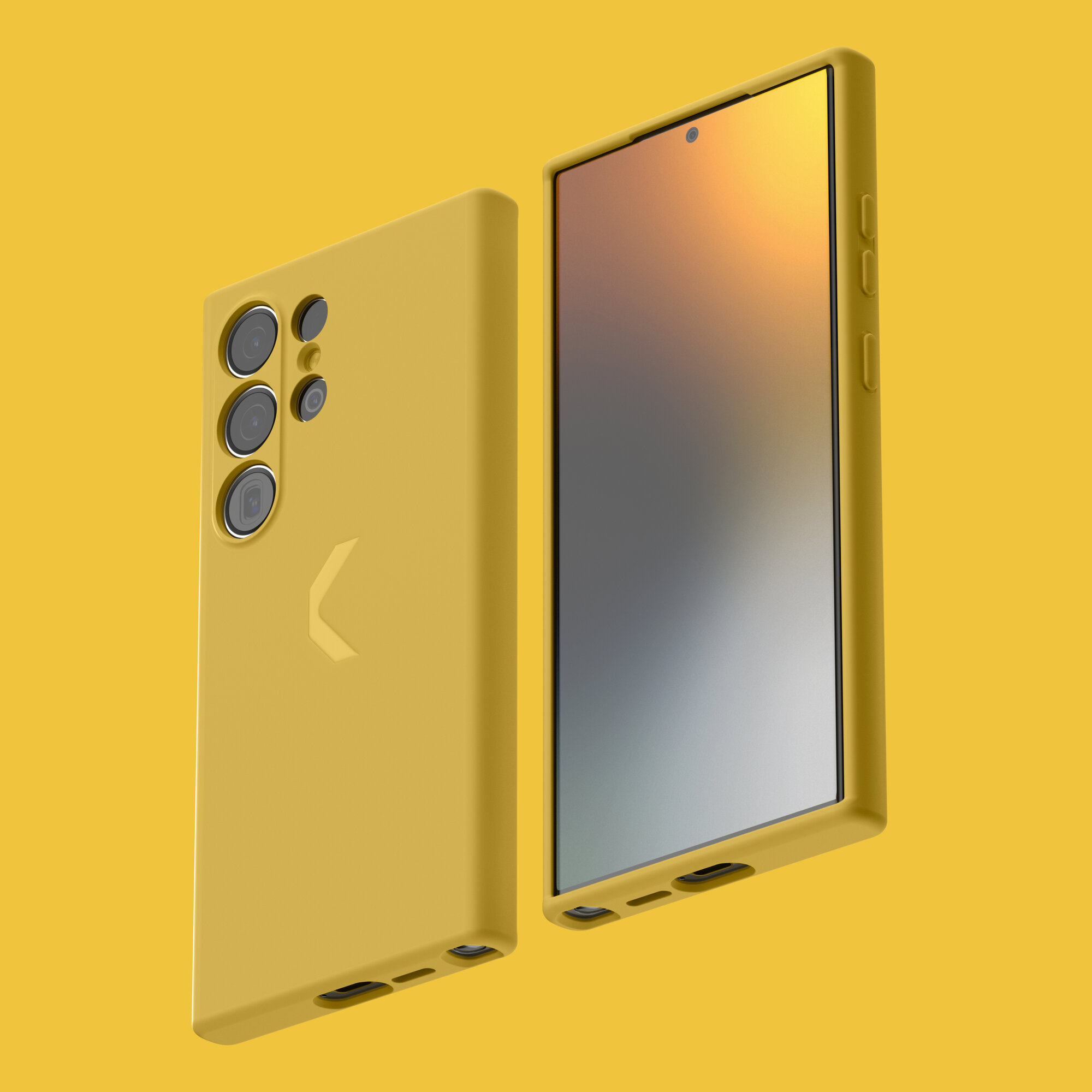 Силиконовый чехол COMMO Shield Case для Samsung Galaxy S24 Ultra, Commo Yellow