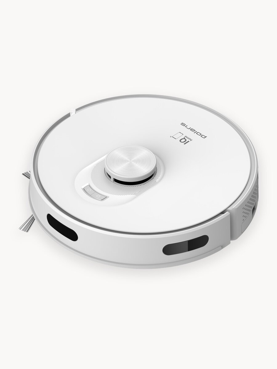 Робот-пылесос с влажной и сухой уборкой Polaris PVCR G2 5001 Wi-Fi IQ Home, белый