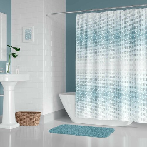 Штора для ванной Retro textil jackline pixel 240х200