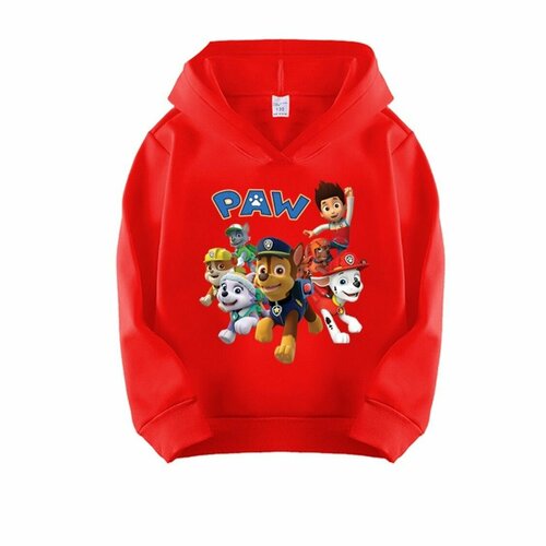 фото Худи , размер 36, красный нет бренда