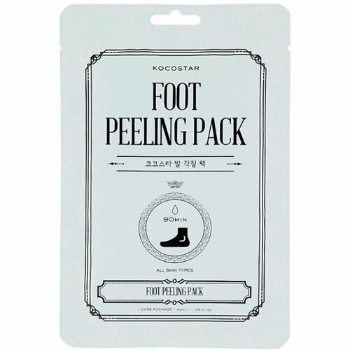 KOCOSTAR PREMIUM FOOT PEELING PACK - LARGE size Маска для ног (Размер L) 50мл