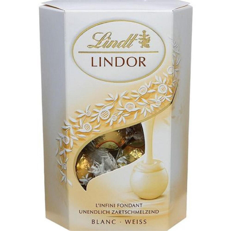 Набор конфет Lindt Lindor корнет белый, 200 г - фотография № 10