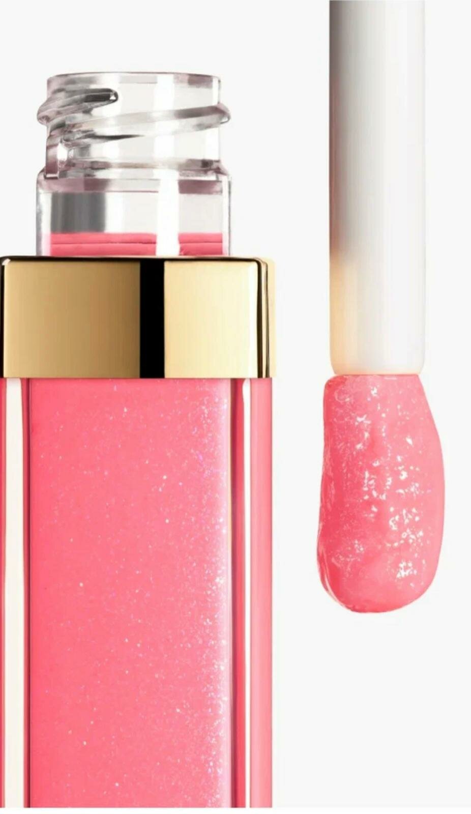 Chanel Увлажняющий ультраглянцевый блеск для губ Rouge Coco Gloss, 728 Rose Pulpe — фото 1