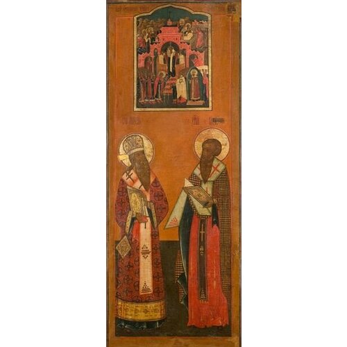 Икона Модест Иерусалимский, Святитель и Власий Севастийский, Священномученик