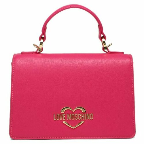 Сумка LOVE MOSCHINO, фуксия сумка с ручками love moschino jc4131pp черный