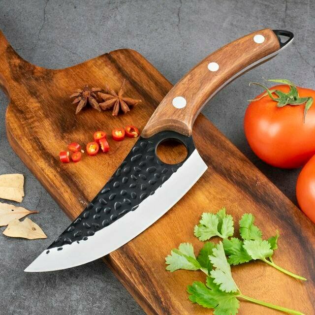 Нож с деревянной рукояткой 28 см. 1 шт.