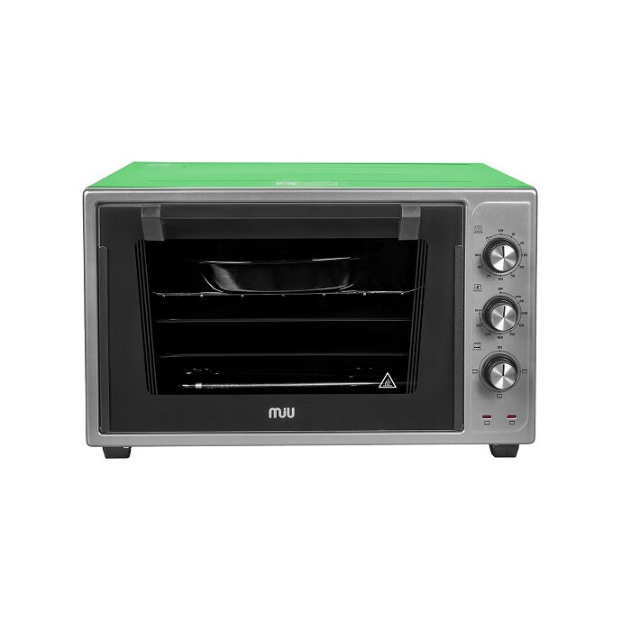 фото Мини-печь MIU 3606 L зелено-серая 36 л УТ-00002093