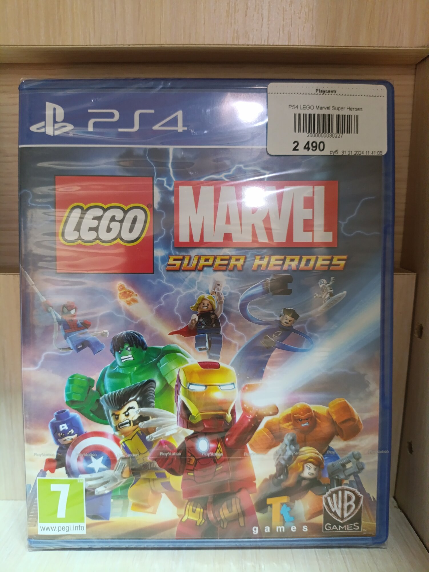 Игра LEGO Marvel Super Heroes Standart Edition для PlayStation 4, все страны