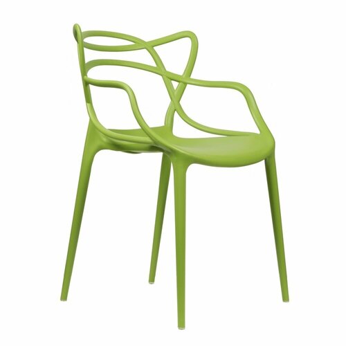 Пластиковый зеленый стул Master