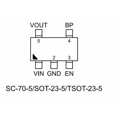 Микросхема RT9193-18PB 1.8V SOT23-5