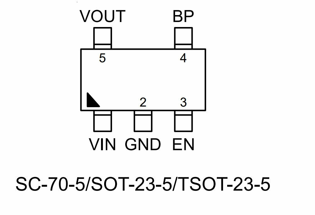Микросхема RT9193-18PB 1.8V SOT23-5