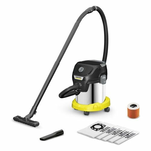 Строительный пылесос Karcher KWD 3 S V-15/4/20 AE *EU, желтый [1.628-448.0]