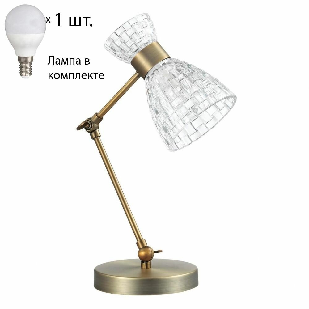 Настольная лампа с лампочкой Lumion Jackie 3704/1TLamps E14 P45