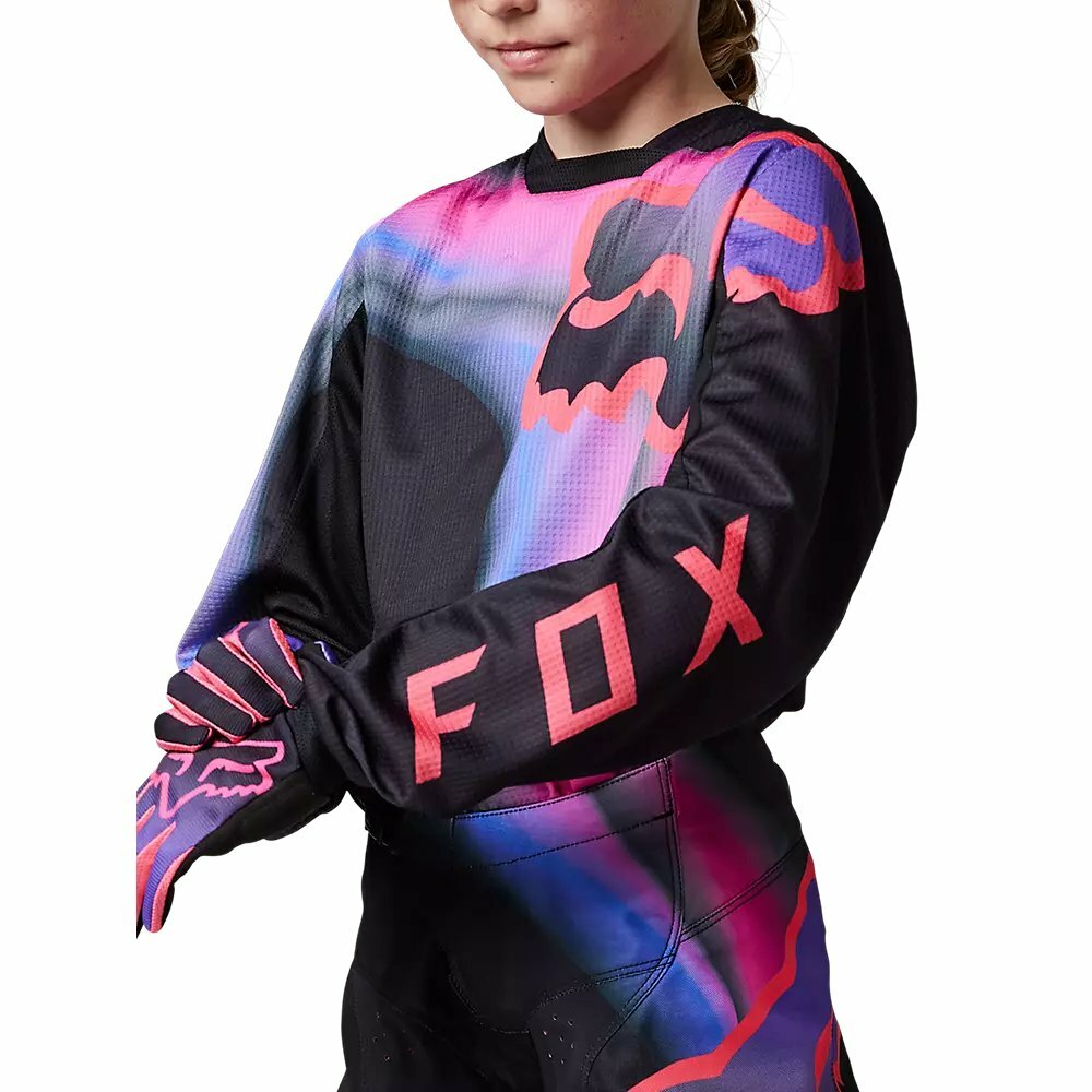 Мотоджерси подростковая Fox 180 Toxsyk Youth Girls Jersey (Black/Pink YS 2023 (29750-285-YS))