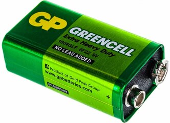 Батарейка GP крона 6F22 9V 1 штука в упаковке