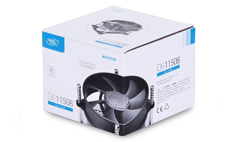 Кулер Deepcool CK-11508 {Soc-1150/1155/1156, 3pin, 25dB, Al, 65W, 245g, screw}